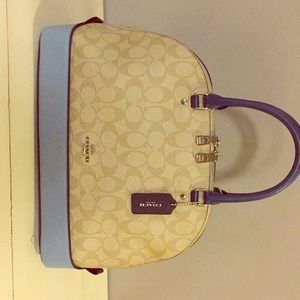 Coach Colorblock LGO Sierra Satchel handbag